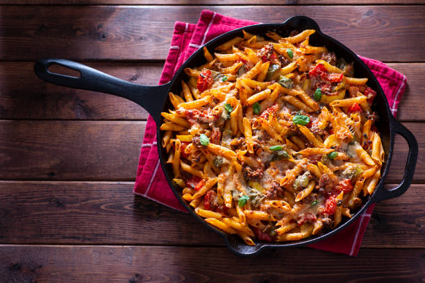 Pasta with Sausage and Peppers
